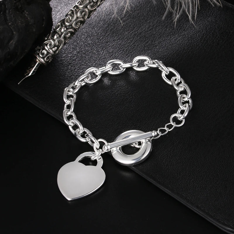 Pulseiras de prata esterlina 925 - 4 mm - com corda torcida
