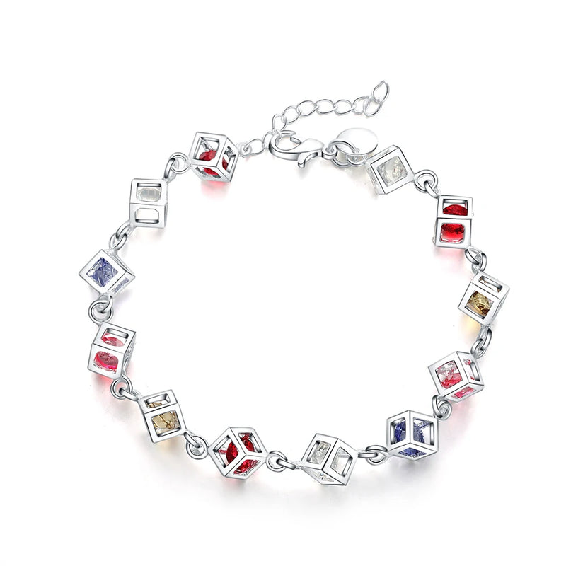 Pulseiras de prata esterlina 925 - 4 mm - com corda torcida