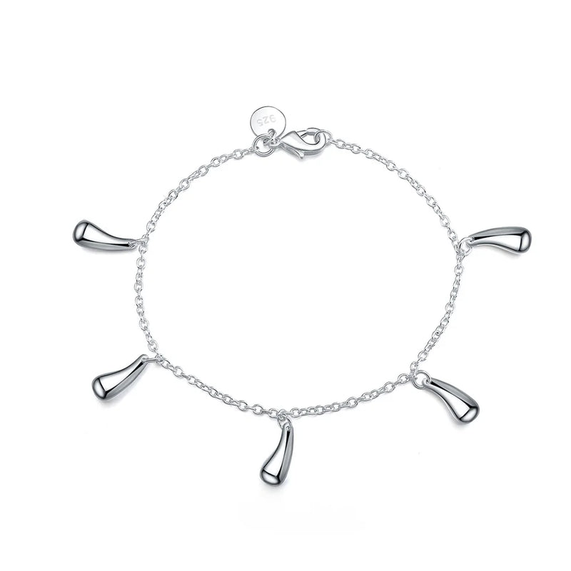 Pulseiras de prata esterlina 925 - 4 mm - com corda torcida