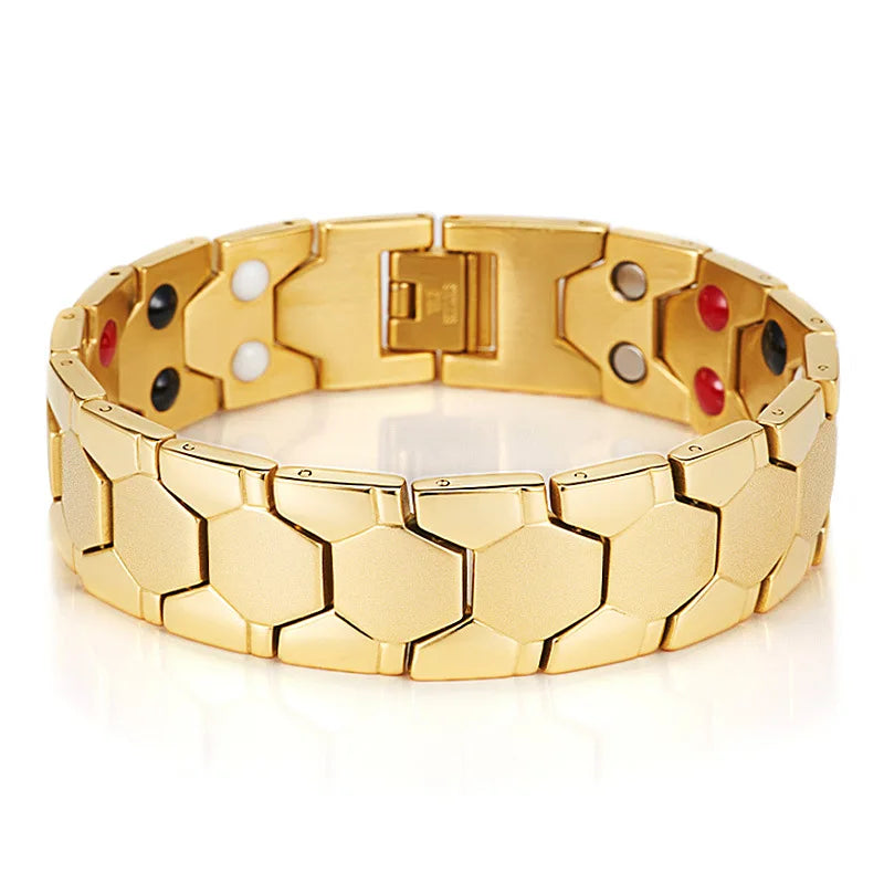 Pulseira ZHIXUN Z202 Geométrica ~ de metal