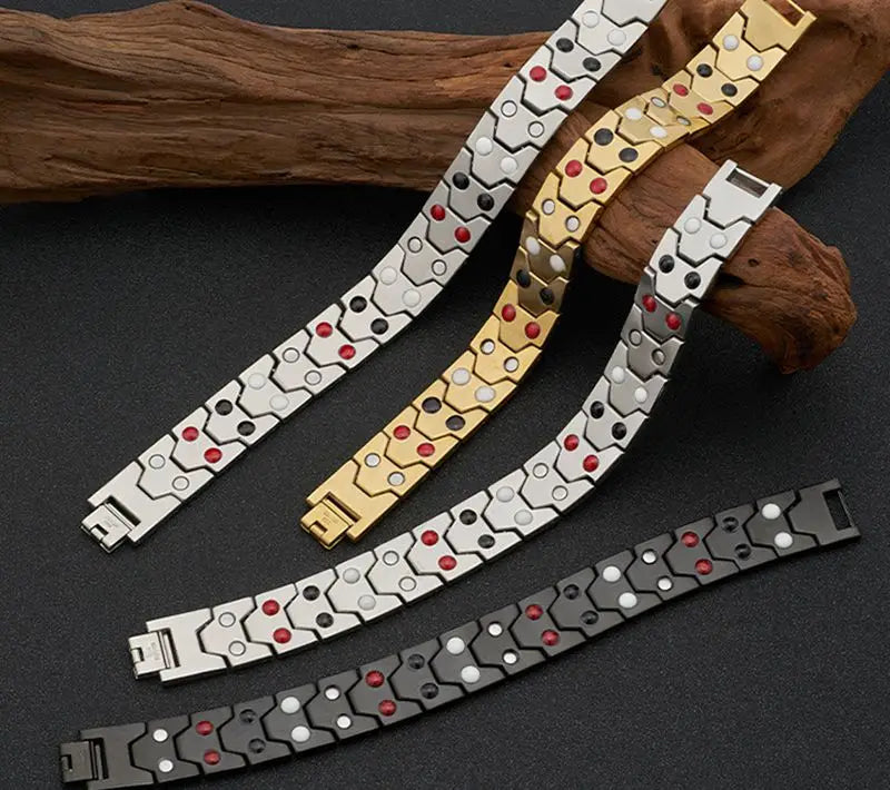 Pulseira ZHIXUN Z202 Geométrica ~ de metal