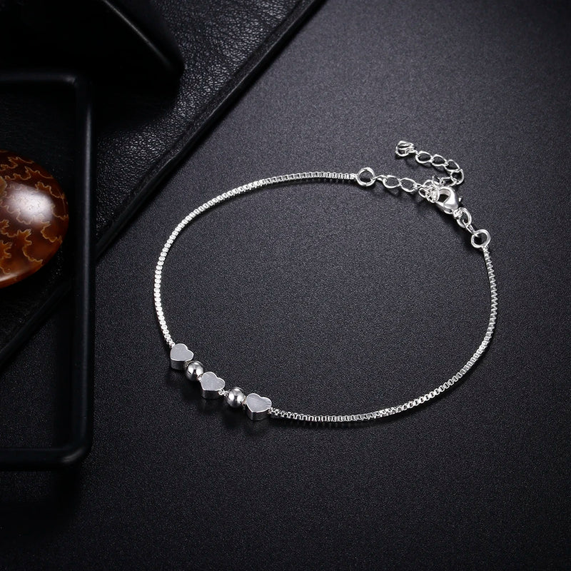 Pulseiras de prata esterlina 925 - 4 mm - com corda torcida