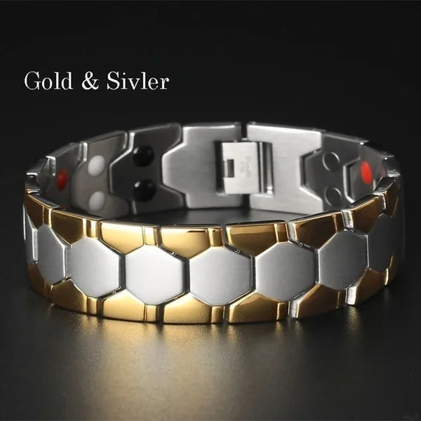 Pulseira ZHIXUN Z202 Geométrica ~ de metal