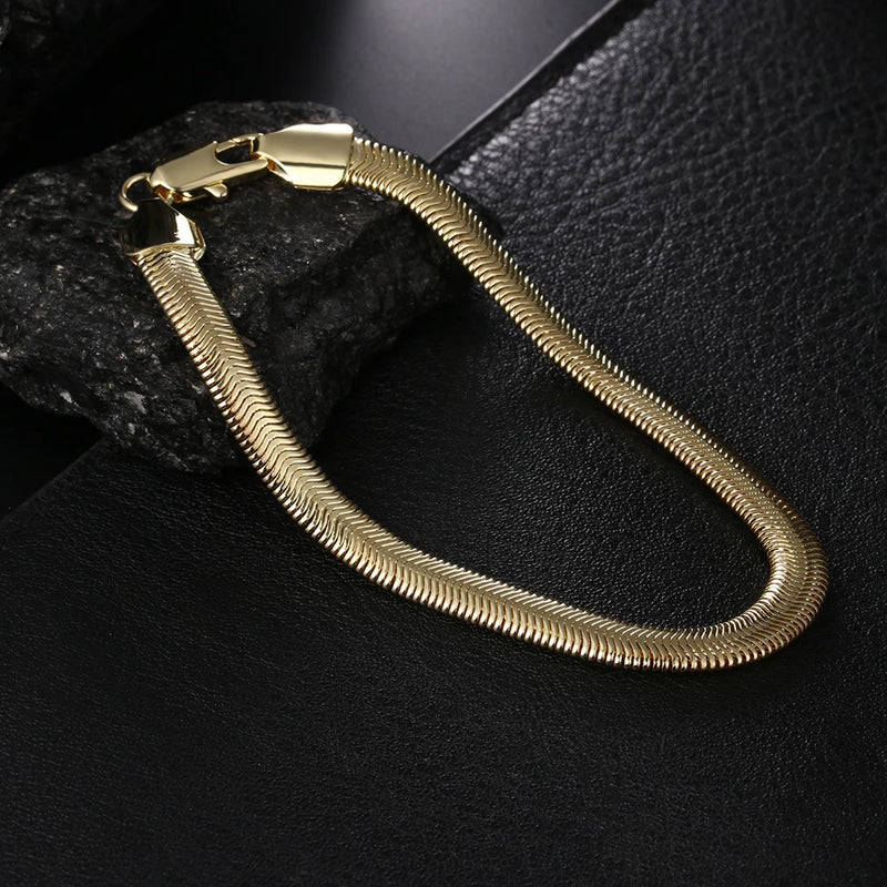 Pulseiras de prata esterlina 925 - 4 mm - com corda torcida